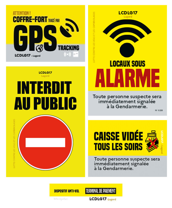 Pack Commerçants &quot;Lutte contre les vols et les cambriolages&quot;