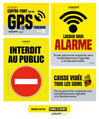 Pack Commerçants &quot;Lutte contre les vols et les cambriolages&quot;