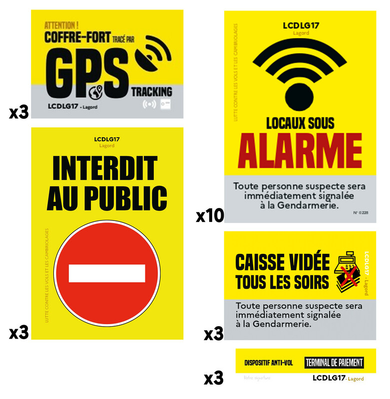 Pack Commerçants "Lutte contre les vols et les cambriolages"