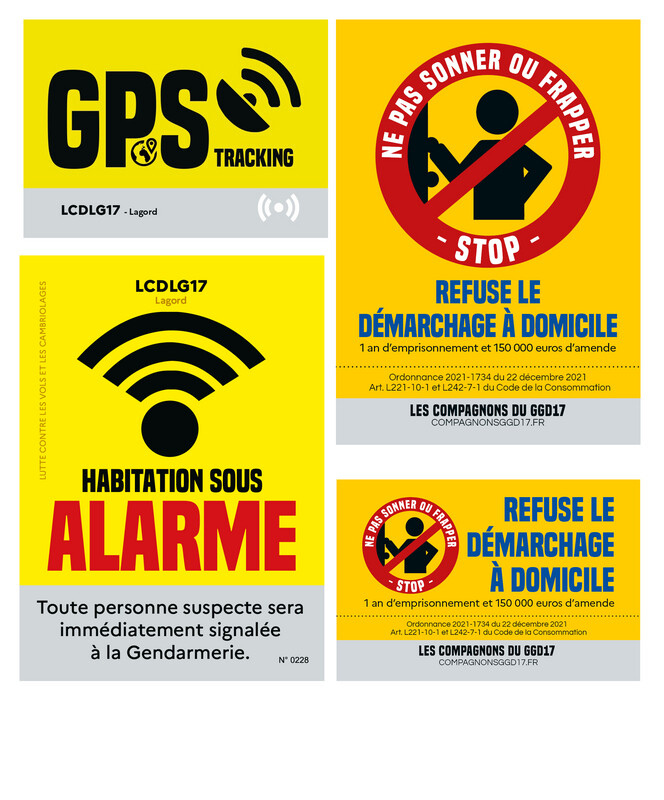 Pack Particuliers &quot;Protection des biens et des personnes&quot;