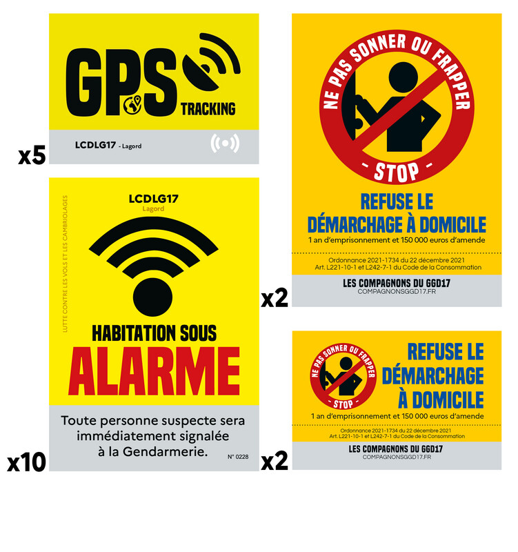 Pack Particuliers "Protection des biens et des personnes"