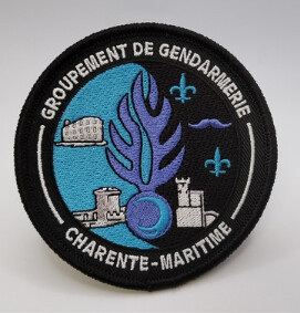 Rondache officielle du GGD17 aux couleurs de Movember