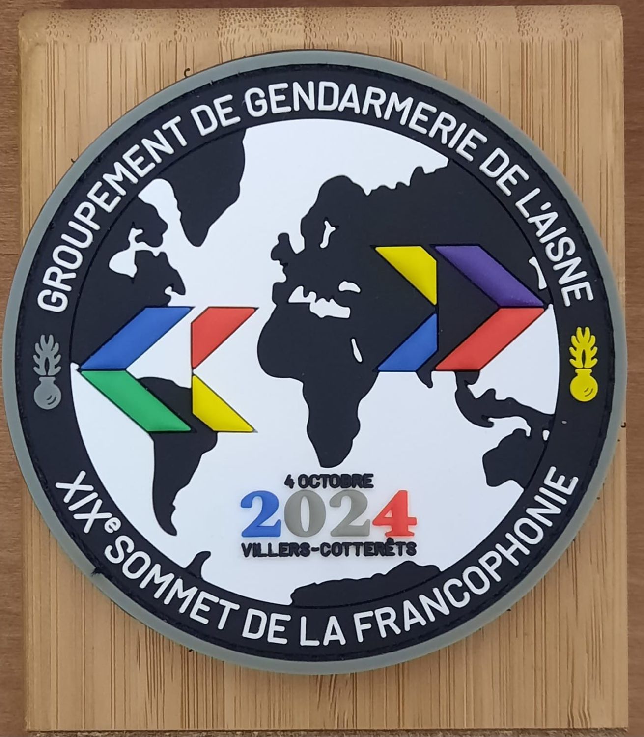 Rondache XIX SOMMET DE LA FRANCOPHONIE - GGD02