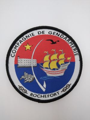 Rondache officielle de la Compagnie de Rochefort