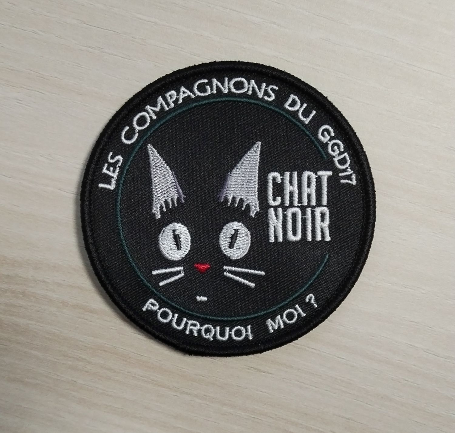 Rondache CHAT NOIR