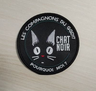 Rondache CHAT NOIR