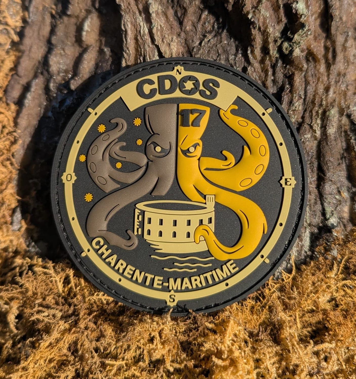 Rondache officielle de la CDOS17.