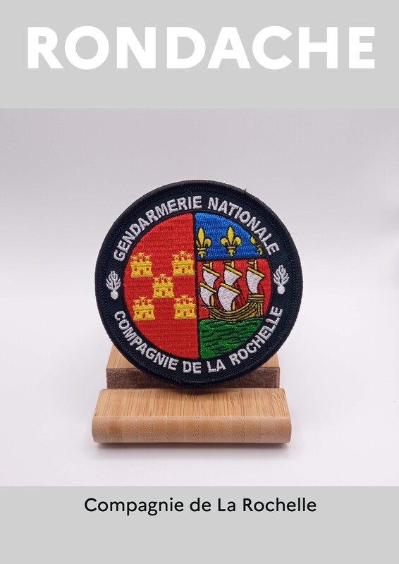 Rondache officielle de la Compagnie de La Rochelle