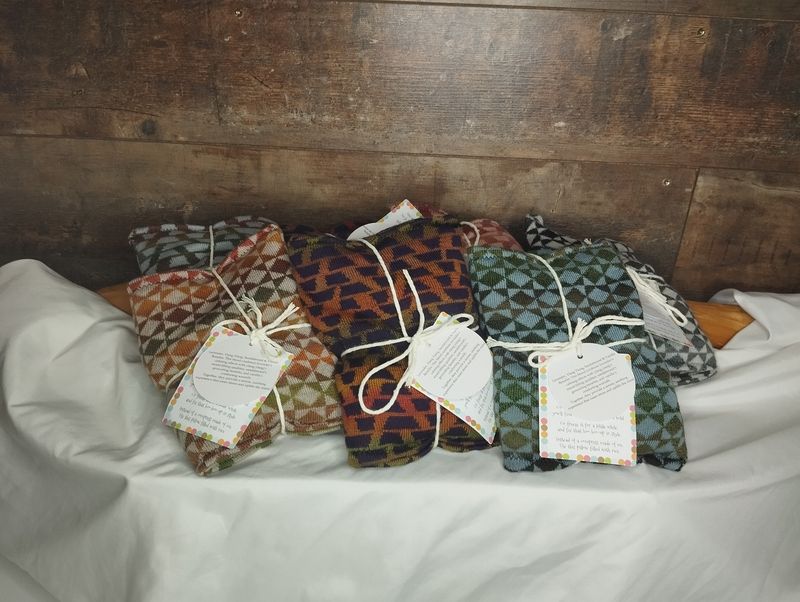 Large Lavender, Ylang ylang, Sandalwood and Vanilla scented microwavable rice packs