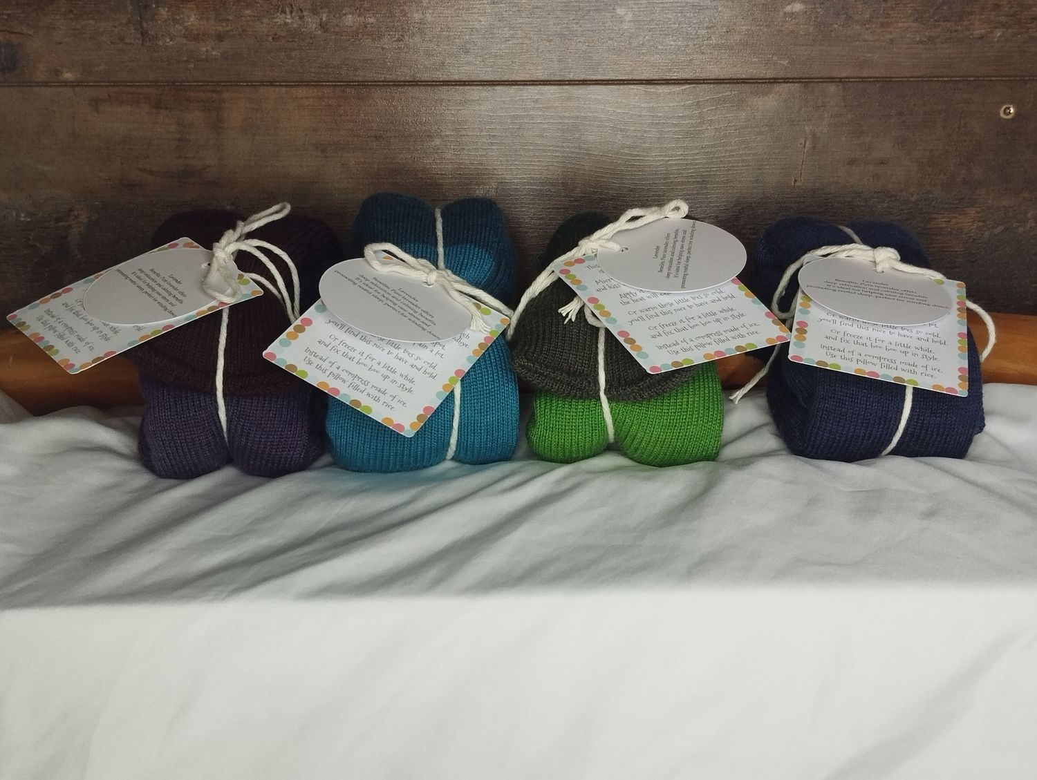 Lavander scented microwavable rice hot/cold packs