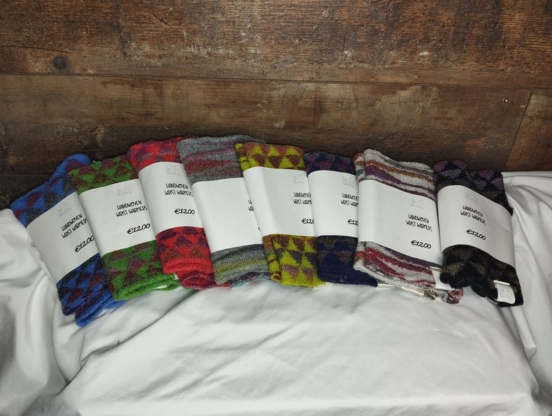 Felt wrist warmers