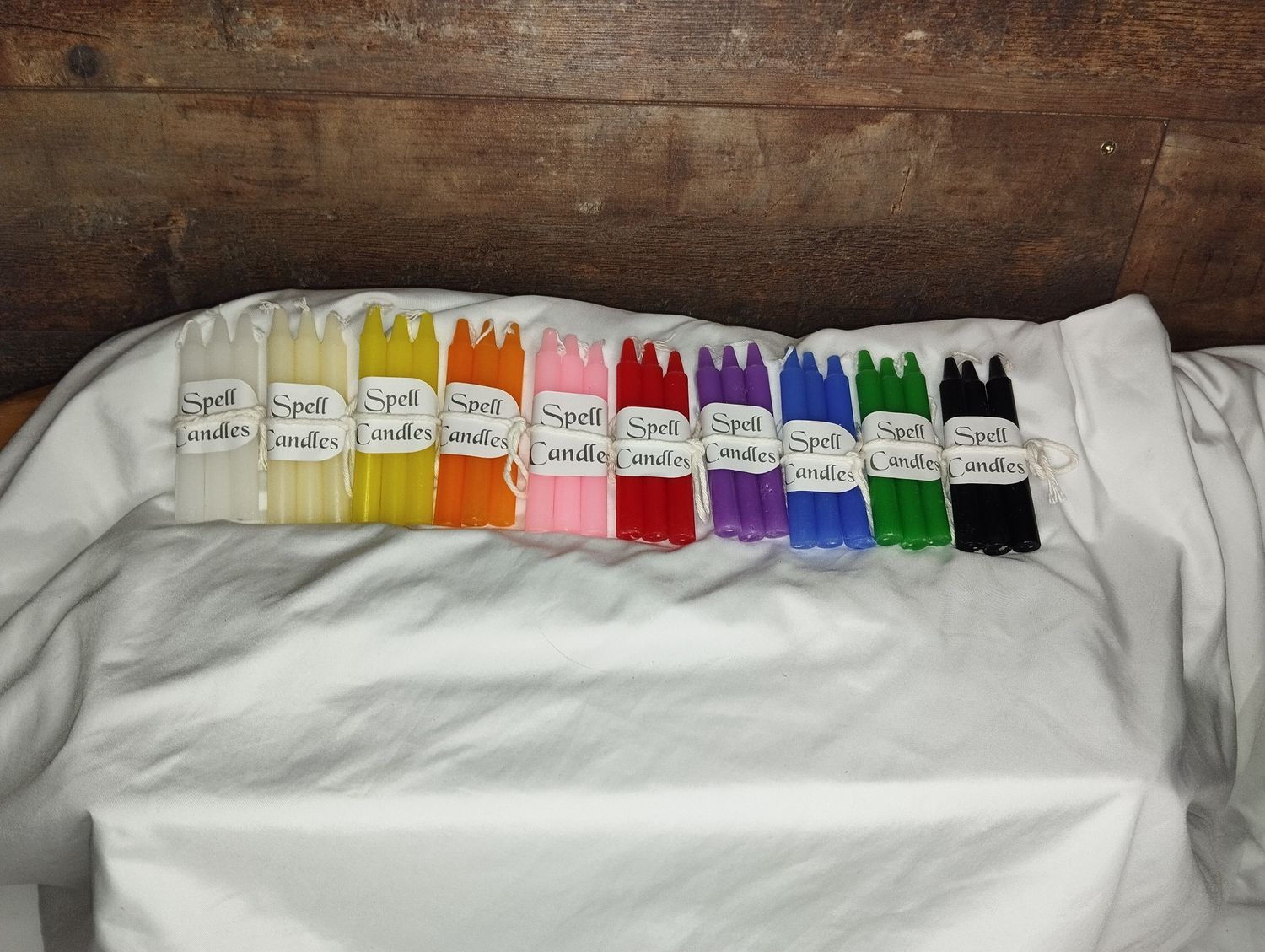 3 Pack spell Candles
