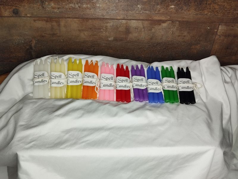 3 Pack spell Candles