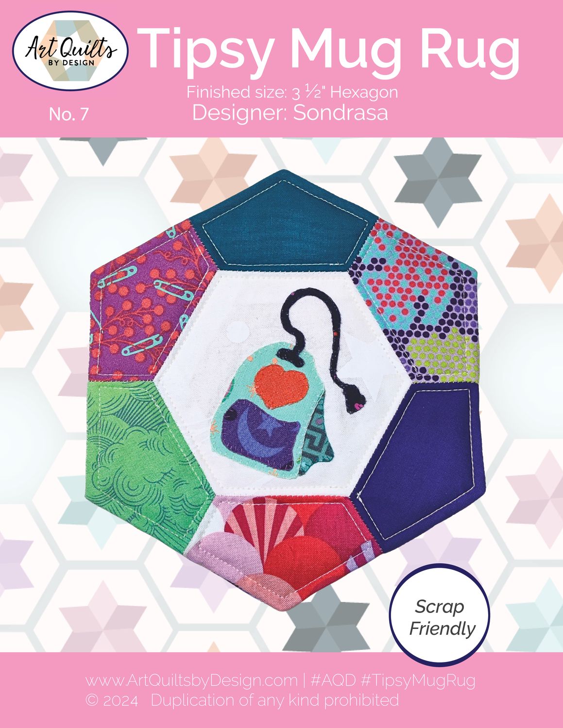 Tipsy Mug Rug PDF
