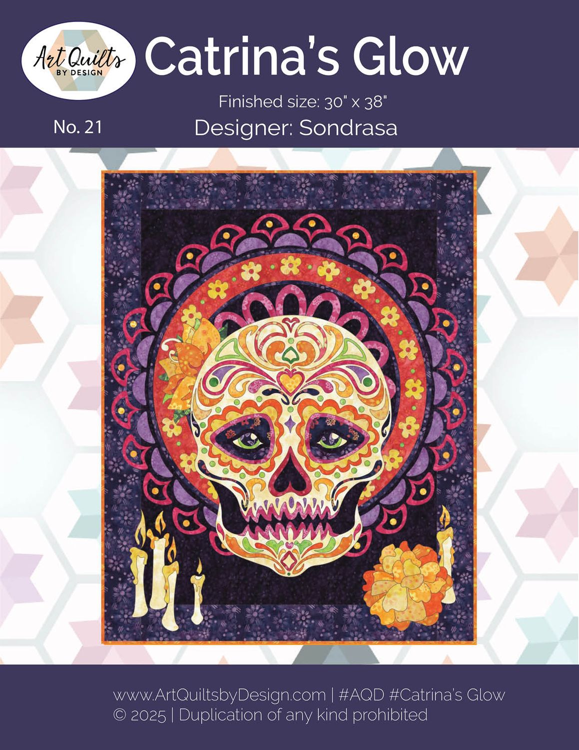 Catrina's Glow Quilt Pattern PDF Catrina's Glow Quilt Pattern PDF