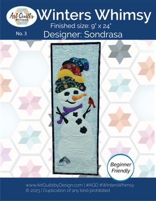 Winters Whimsy Quilt Pattern -PDF