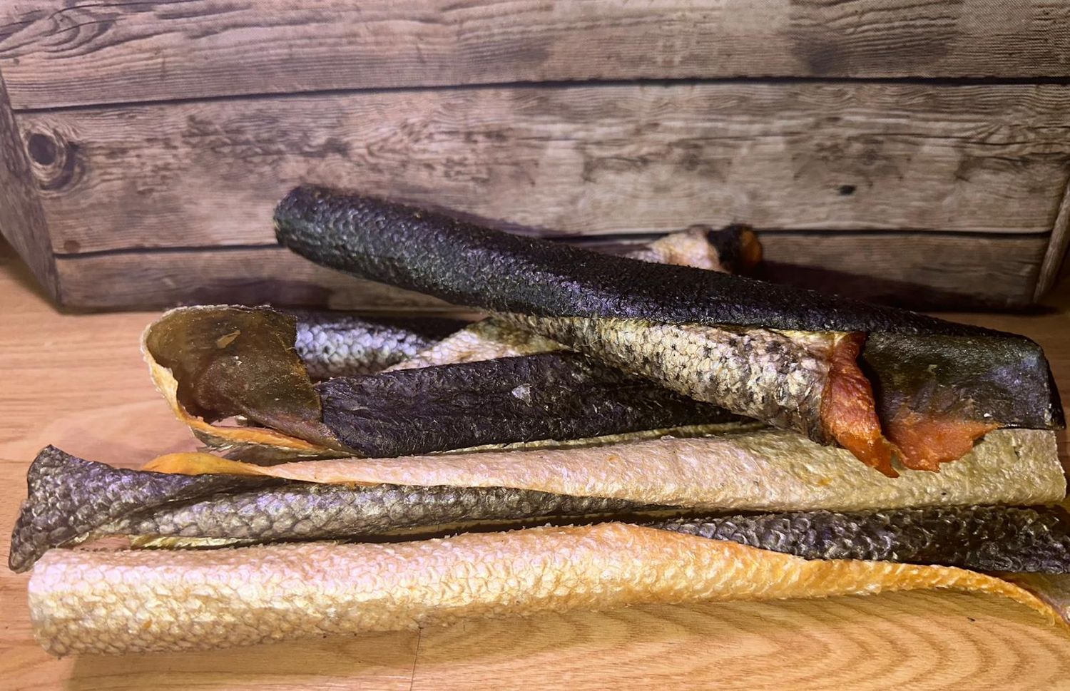 Meaty Salmon Skin Rolls