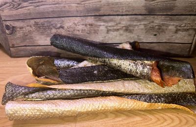Meaty Salmon Skin Rolls