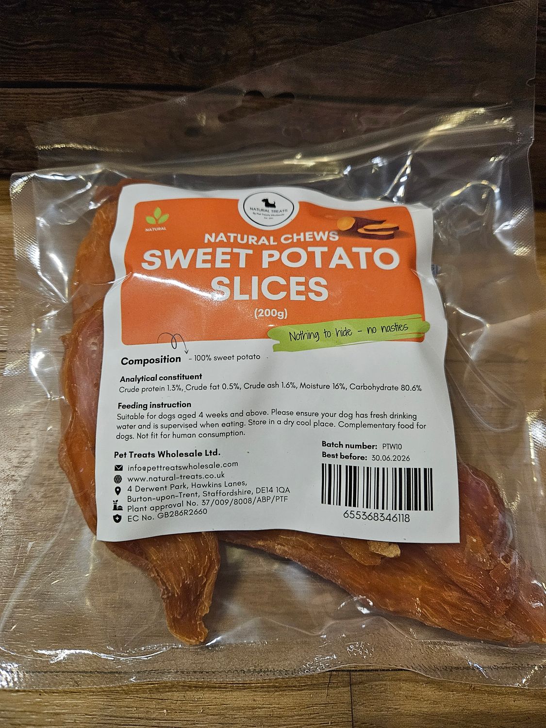 Sweet Potato Slices