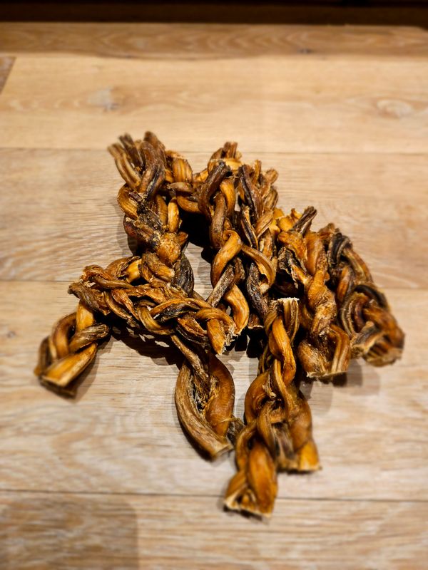 Braided Bully Stick