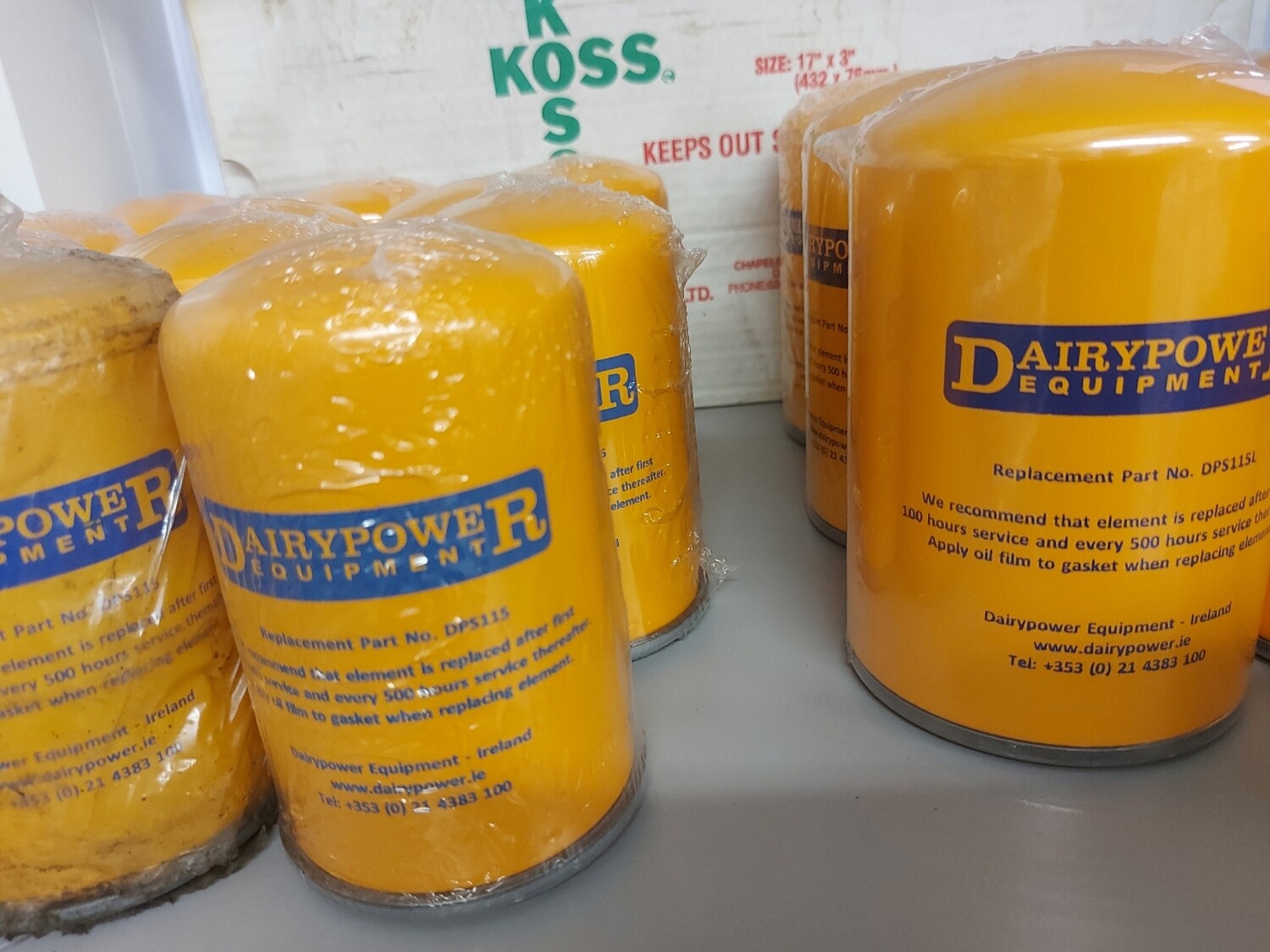 Dairypower Equipment Oil Filter Small