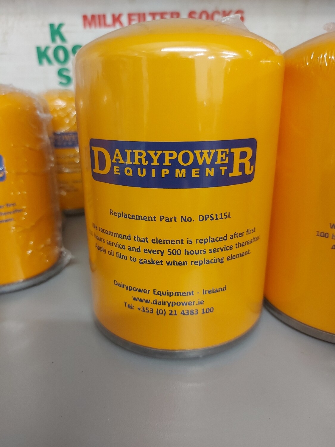 Dairypower Equipment Oil Filter Large