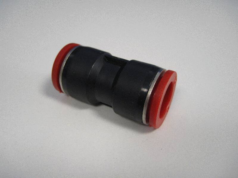 Pneufit straight connector 12mm
