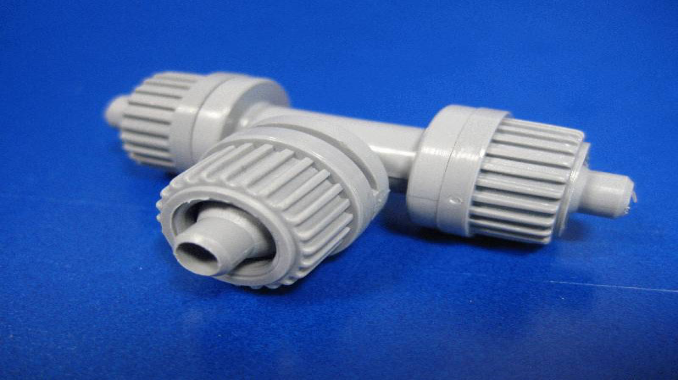 Ambic Teat Sprayer Tee Connector