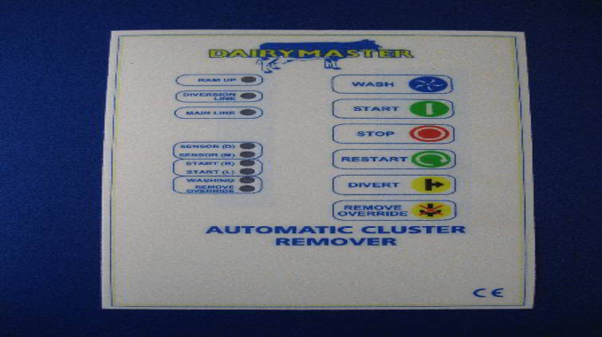 ACR Controller Enclosure Label 110mm Wide