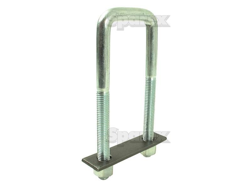 U Bolt & Plate M12 X 52mm.148mm Sparex