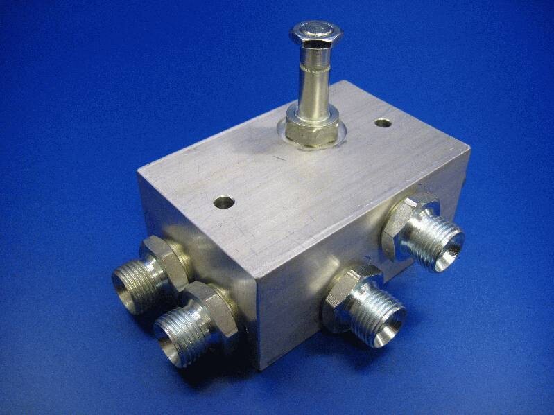 Cleansweep Hydraulic Manifold Box Block Assembly
