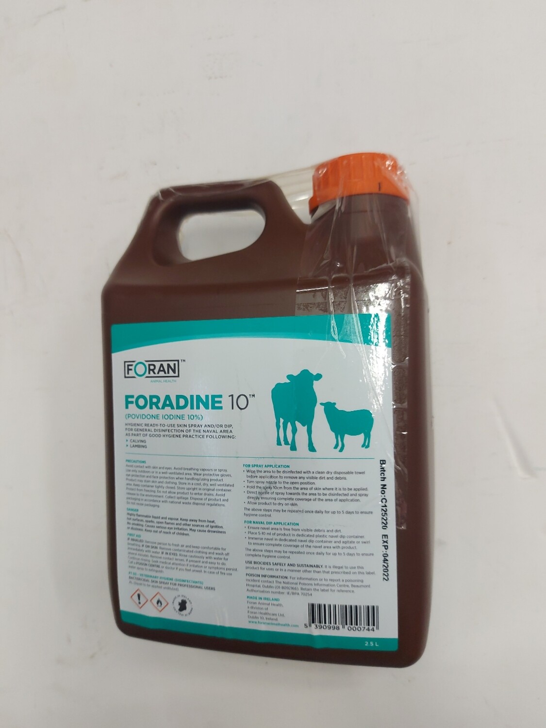 Foran strong iodine solution 10% 2.5L
