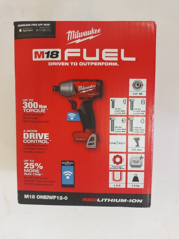 Milwaukee 1/2" M18 Fuel Impact Wrench One Key