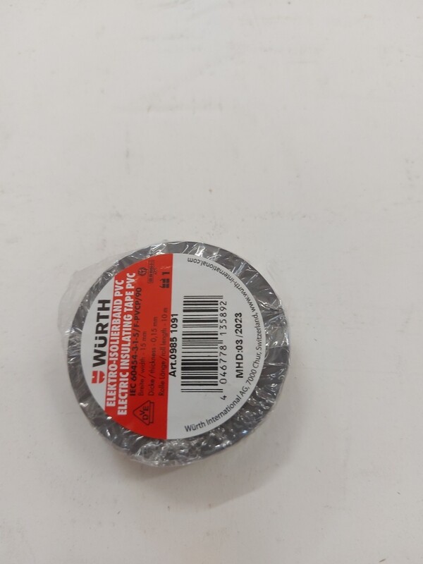 PVC Insulation Tape Grey 19mm X 20m