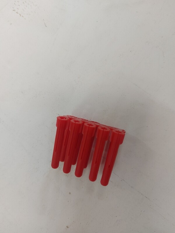 Red wall plug