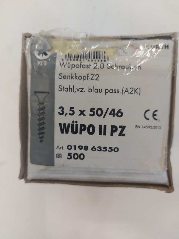Wood screw 3.5 x 50