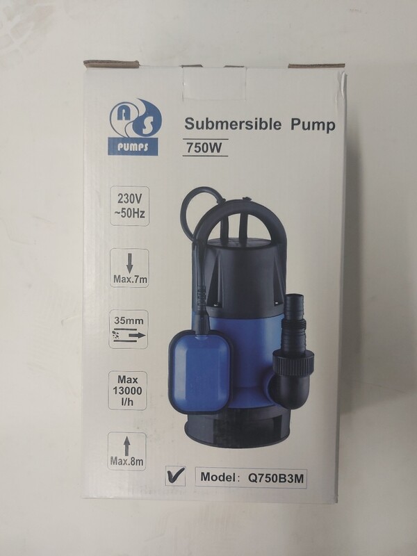 AS pumps submersible pump 750w