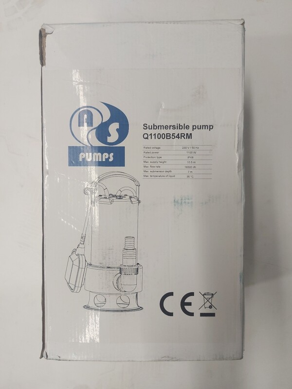 AS Pumps Submersible Pump 1100w