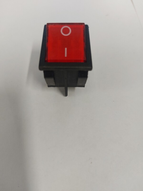 16a Rocker Switch (Red)