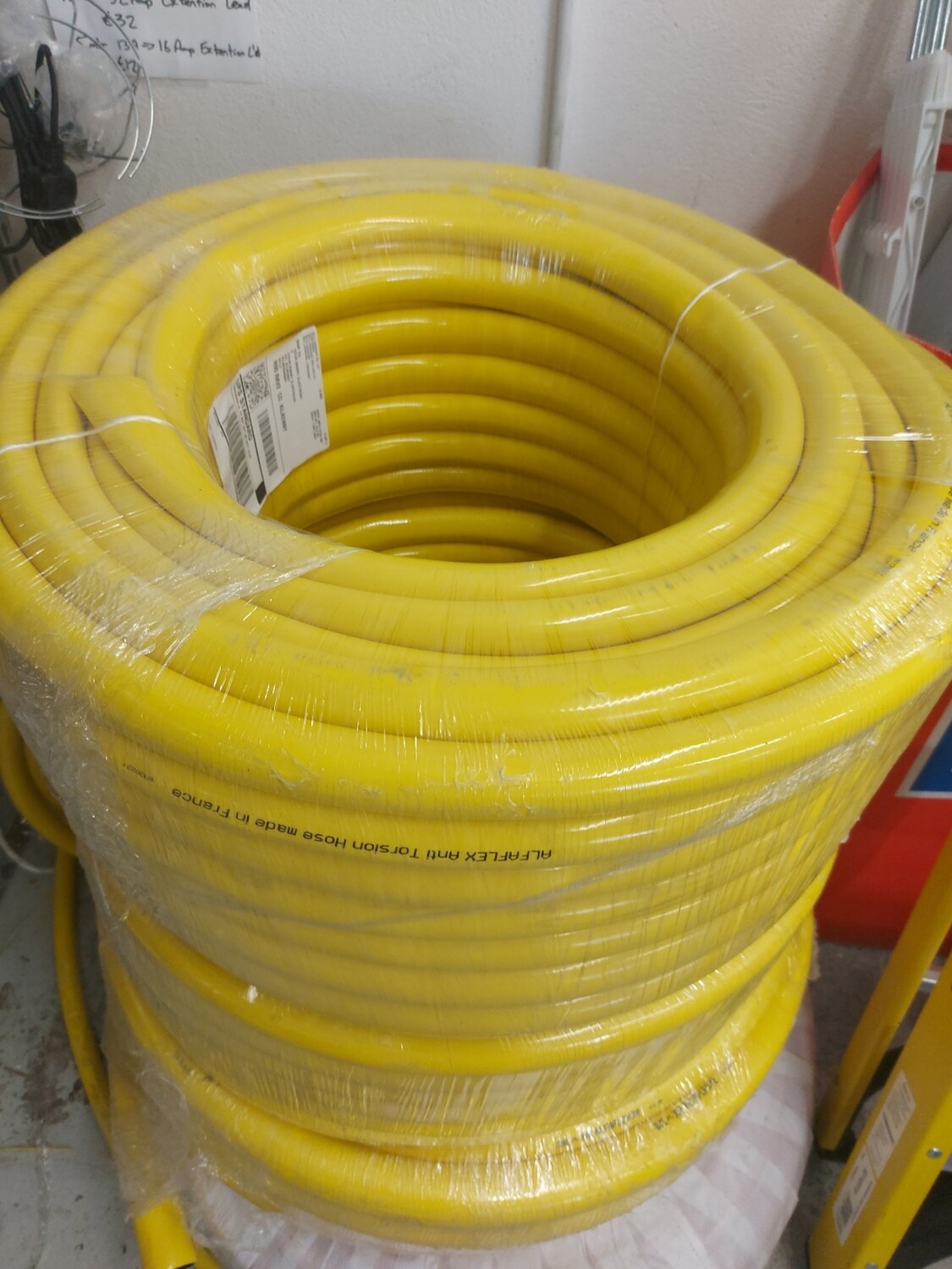Alfaflex 1" Yellow Hose 25m Anti-Torsion