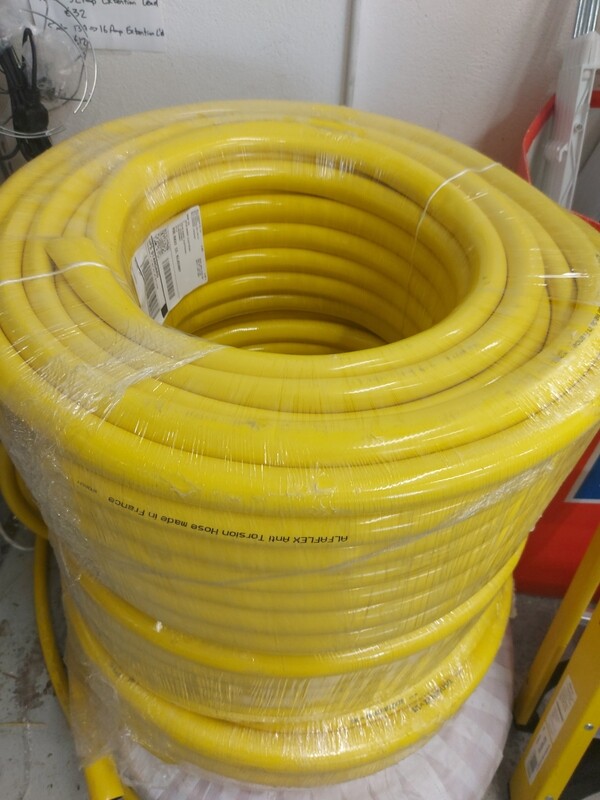 Alfaflex 1" Yellow Hose 25m Anti-Torsion