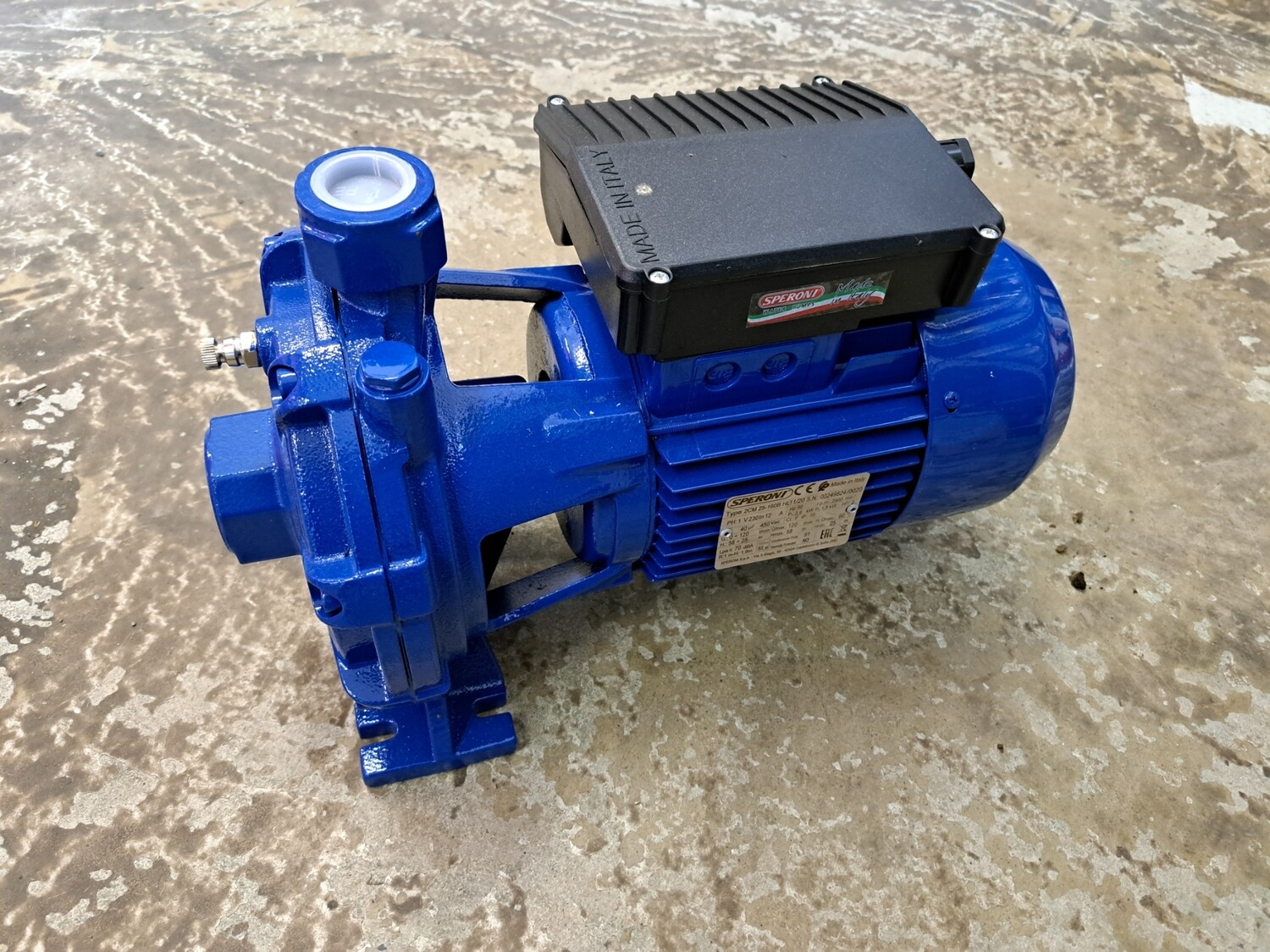 Speroni 2hp washdown pump