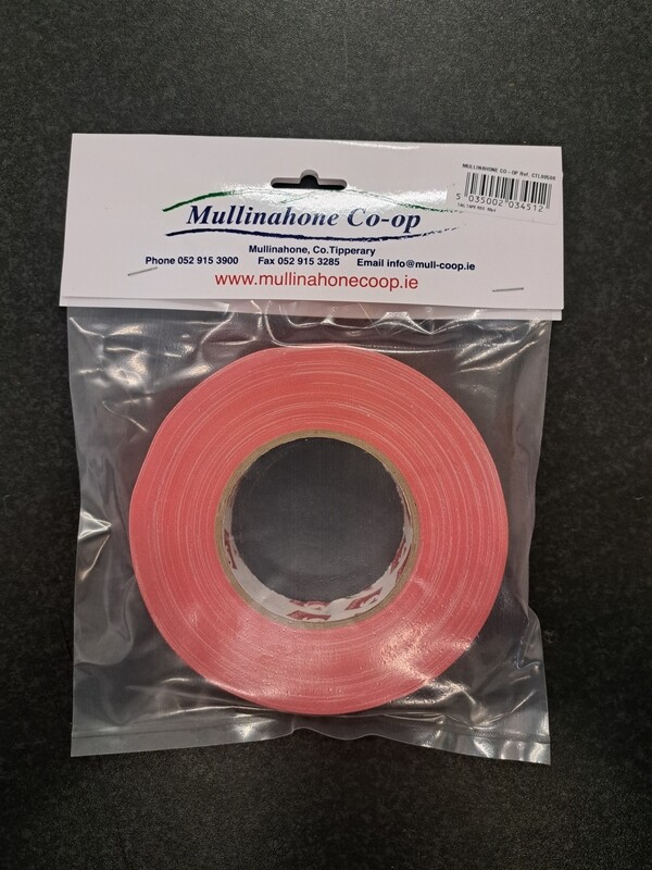 Red tail tape 50m roll mull-co-op