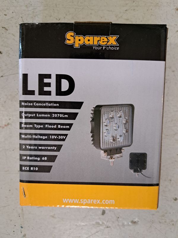 LED Work Light (Budget), 2070Lm Sparex