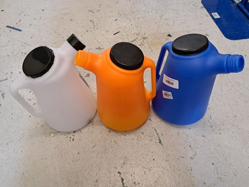 Orange Plastic Jug 5ltr Sparex