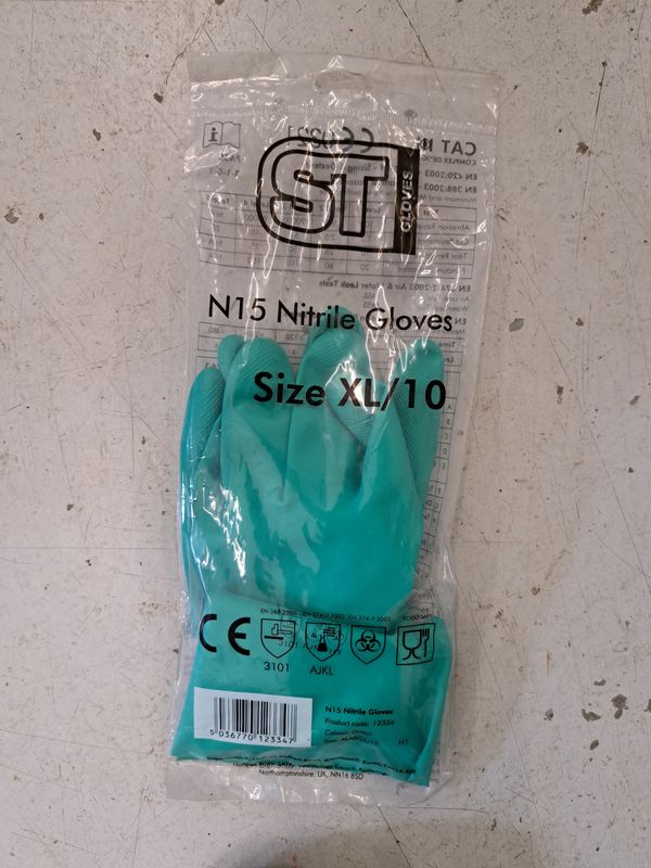 N15 Nitrile Gloves Large