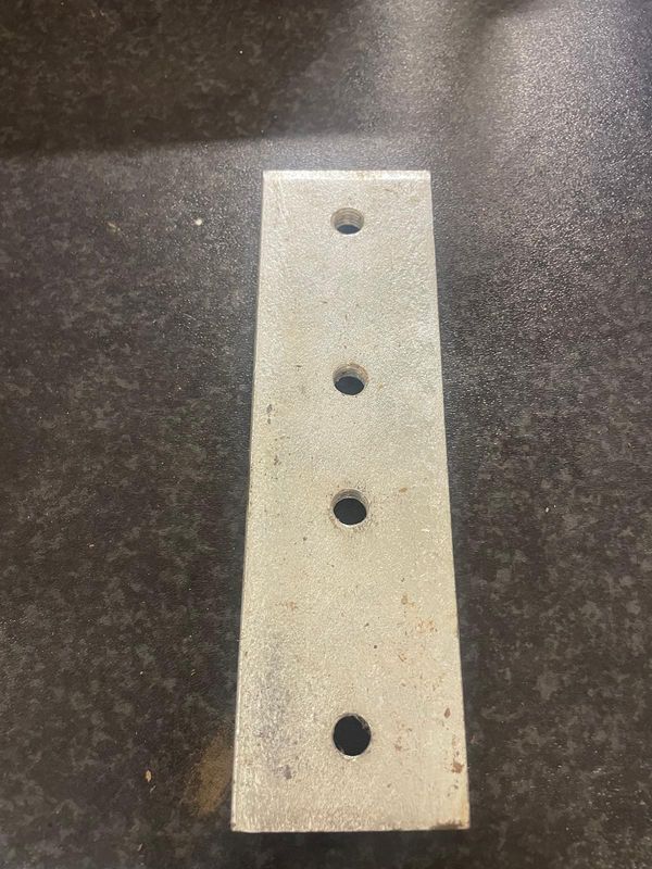 Track joiner with bolts
