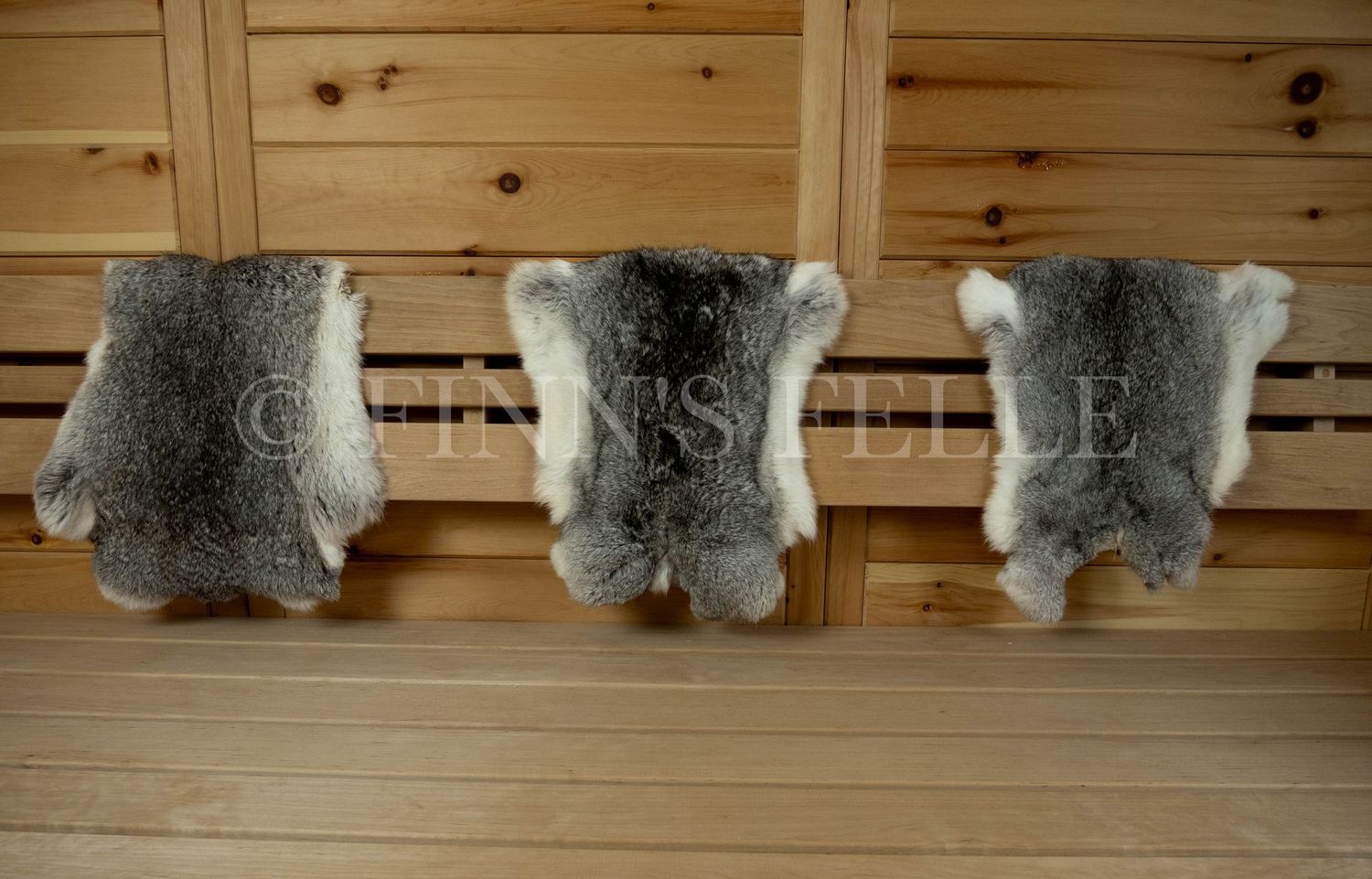 Kaninchen grau/silber