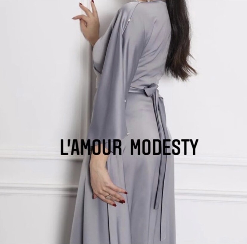 Satin dress