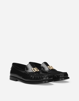 Dolce &amp; Gabbana Brushed Calfskin Loafers